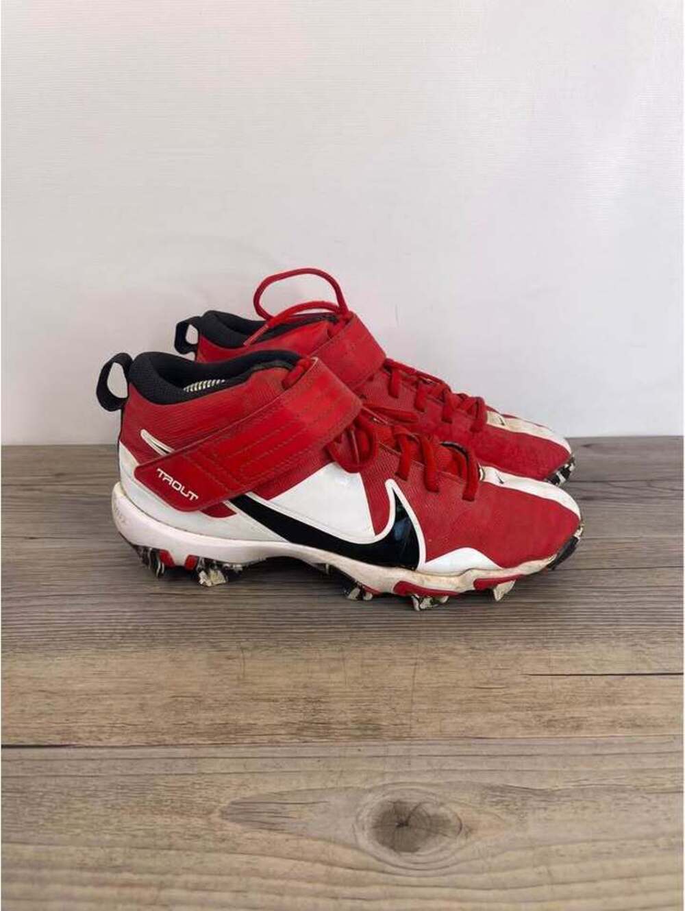 Nike Trout Fastflex Baseball Cleats Size 6Y